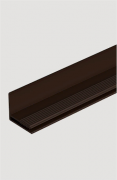 Фасадный L-профиль 35 мм (Шоколадный) Docke