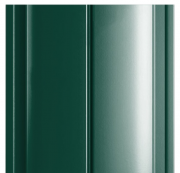 Штакетник металлический МП ELLIPSE-T 19х126 (Norman RAL 6005 Зеленый мох) 0,50 под заказ