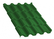 Металлочерепица Монтерроса-M 1170 (Norman RAL 6002 Зеленый лист) 0,50 под заказ
