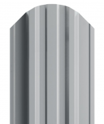 Штакетник металлический МП LАNE-О 16,5х99 (RAL 7004 Серый) 0,45 под заказ