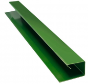 S - Планка завершающая сложная 30х25х3000 (ПЭ-01-6002-0.5) Зеленый лист