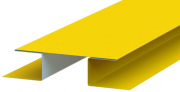 S - Планка стыковочная сложная д/мет сайдинга 65*2000 (1018) Желтый цинк