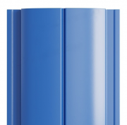 Штакетник металлический МП ELLIPSE-T 19х126 (RAL 5005 Синий насыщенный) 0,45 под заказ