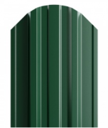 Штакетник металлический МП LАNE-О 16,5х99 (Norman RAL 6005 Зеленый мох) 0,50 под заказ