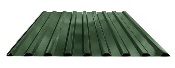 Профилированный лист МП-20R 1150 МП (RAL 6005 Зеленый мох) 0,40 со склада