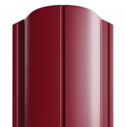Штакетник металлический МП ELLIPSE-O 19х126 (RAL 3005 Красное вино) 0,45 под заказ
