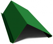 S - Планка примыкания нижняя 250х122х2000 (ПЭ-01-6002-0.5) Зеленый лист