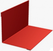 S - Планка угла внутреннего 150х150х2000 (3011) Коричнево-красный