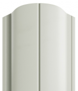 Штакетник металлический МП ELLIPSE-O 19х126 (RAL 9003 Белый) 0,40 под заказ