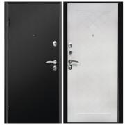 Дверь ФОРТЕ СИМПЛ (2066/880/L) Чёрный муар/Орех премиум