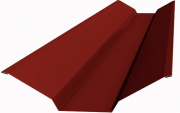 S - Планка ендовы верхняя 76х76х2000 (3005) Красное вино