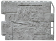 Фасадная панель Fine Ber ТУФ 3D-Facture светло-серый 795*595 мм