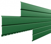 Сайдинг L-брус 15х264 (RAL 6002 Зеленый лист) 0.45 под заказ