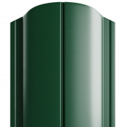 Штакетник металлический МП ELLIPSE-O 19х126 (RAL 6005 Зеленый мох) 0,45 под заказ
