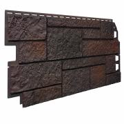 Панель фасадная VOX Solid Sandstone DARK BROWN (Твердый песчаный камень темно-коричневый) ТН