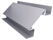 S - Планка угла внутреннего сложного д/мет сайдинга 65*3000 (7004) Серый