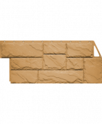 Фасадная панель Fine Ber Камень крупный песочный 1080*452 мм