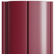 Штакетник металлический МП ELLIPSE-T 19х126 (RAL 3005 Красное вино) 0,45 под заказ