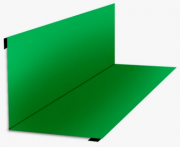 S - Планка угла внутреннего 75*75*2000 (6002) Зеленый лист