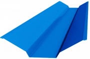 S - Планка ендовы верхняя 76х76х3000 (5005) Синий насыщеный