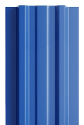 Штакетник металлический МП TRAPEZE-T 16,5х118 (Norman RAL 5005 Синий насыщенный) 0,50 под заказ