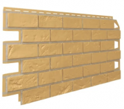 Панель фасадная VILO Brick (кирпич)  GINGER ФУГА (со швом) (ТН Бежевый) ТН