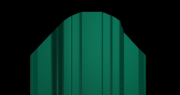 Штакетник Ш-4 фигурный 11,8см ОС (RAL 6005 Зеленый мох) 0,50 под заказ