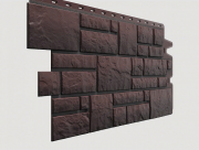 Фасадная панель Docke BURG Мрамор (Тёмный) 1072х472 мм