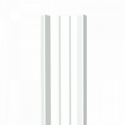 Штакетник Ш-1 прямой 6,9см ОС (RAL 9003 Белый) 0,50 под заказ
