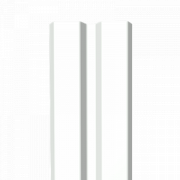 Штакетник Ш-2 прямой 8,7см ОС (RAL 9003 Белый) 0,50 под заказ