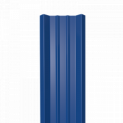 Штакетник Ш-1 прямой 6,9см ОС (RAL 5005 Синий насыщенный) 0,50 под заказ