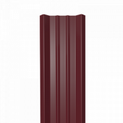 Штакетник Ш-1 прямой 6,9см ОС (RAL 3005 Красное вино) 0,50 под заказ