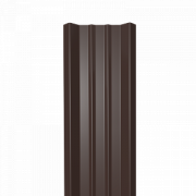 Штакетник Ш-1 прямой 6,9см ОС (RAL 8017 Коричневый шоколад) 0,50 под заказ
